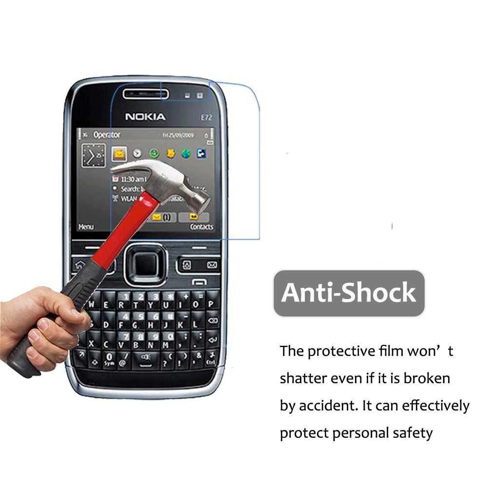 3pcs 5h Anti-scratch Protective Film For Nokia E72