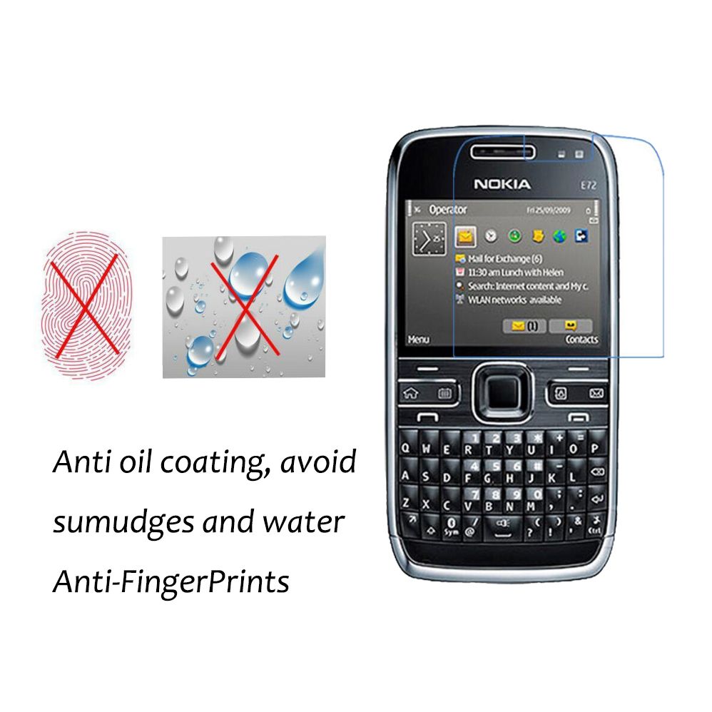 3pcs 5h Anti-scratch Protective Film For Nokia E72