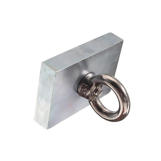 90kg 70x50x13mm N52 Neodymium Recovery Magnet Fishing Treasure Hunting Detector