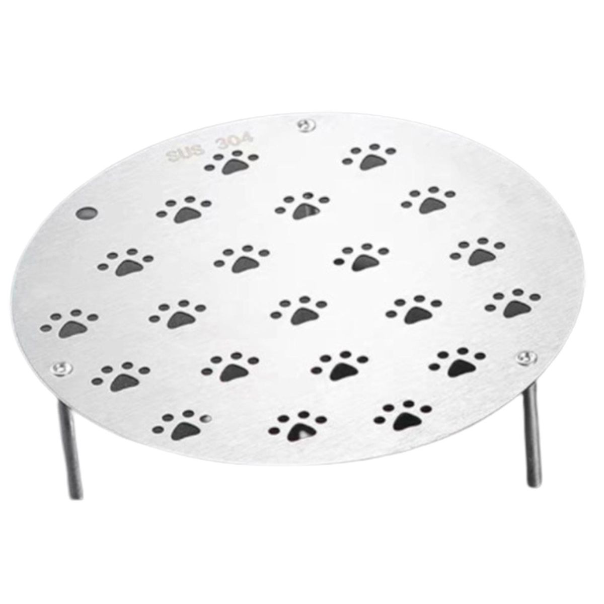 Steaming Plate Multi Paw Holes Mini Steamed Dish