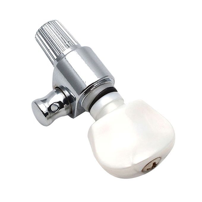 Metal Banjo 5th Geared Tuning Peg Machine Head With Pearl Button Banjo
