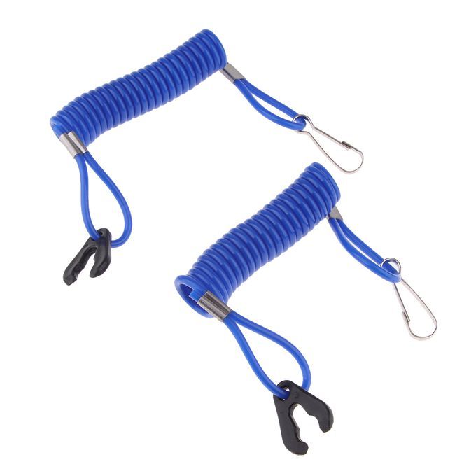 2pcs Boat Marine Kill Stop Switch Key Lanyard Fit For Yamaha Outboard