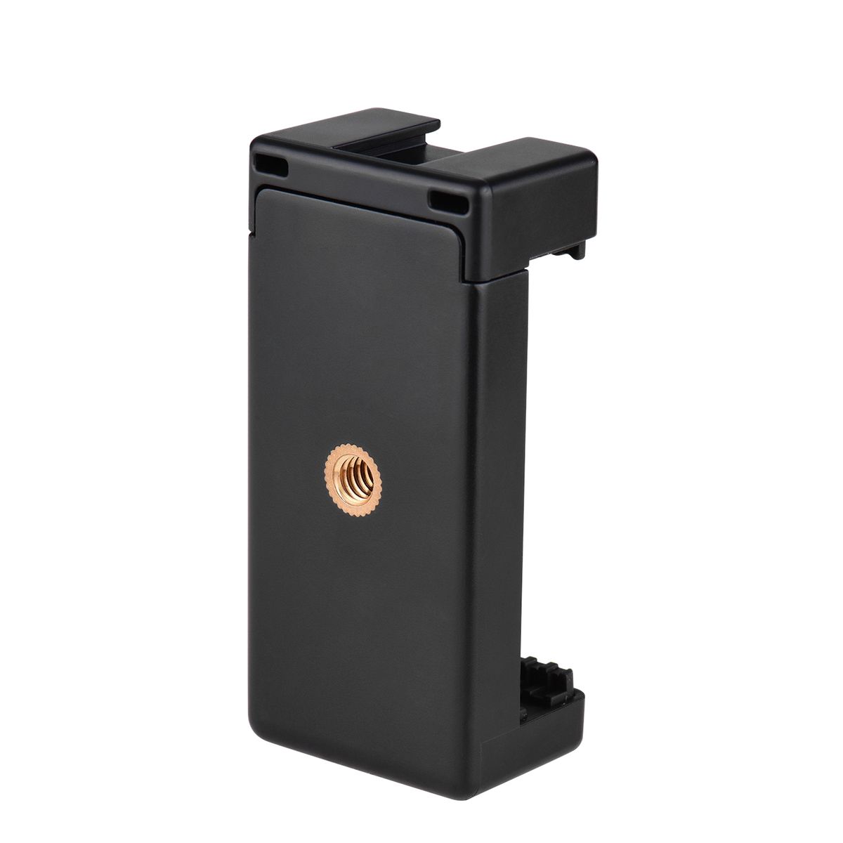 Phone Tripod Mount Adapter Phone Holder Clip With Dual 1/4