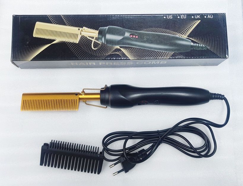 Professional Hair Press Comb Straightener
