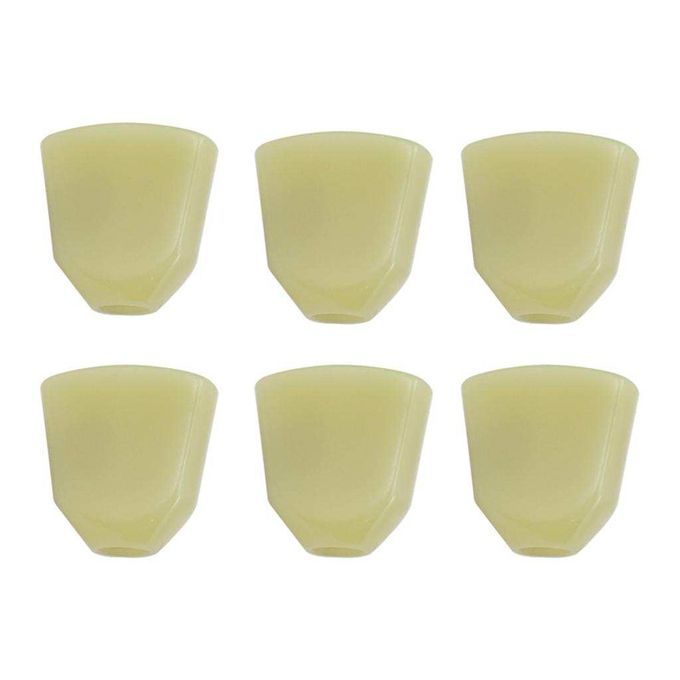 6x Guitar Tuning Pegs Key Tuner Machine Head Replacement Buttons Green