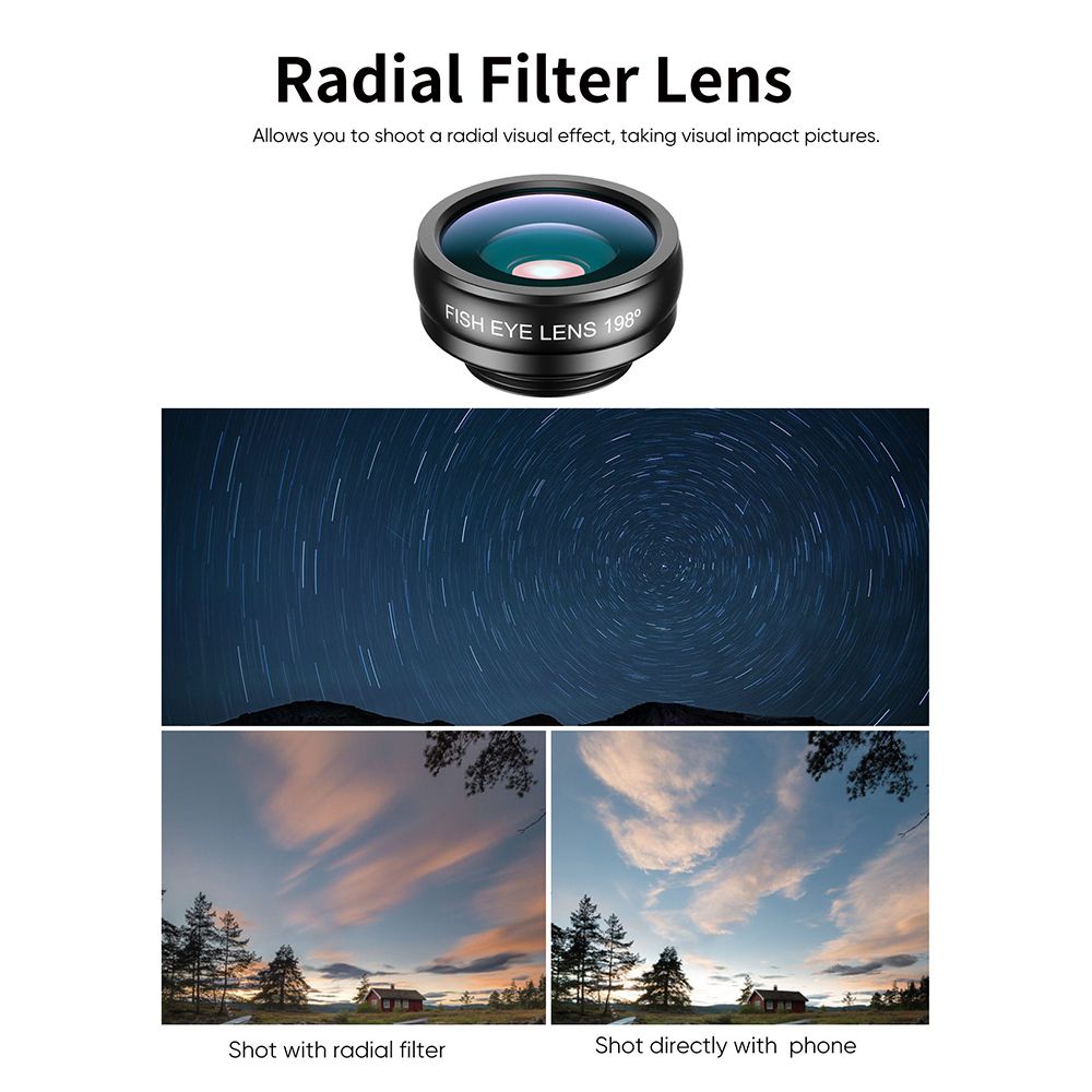10-in-1 Phone Lens Kit With 22X Telephoto Lens 198?