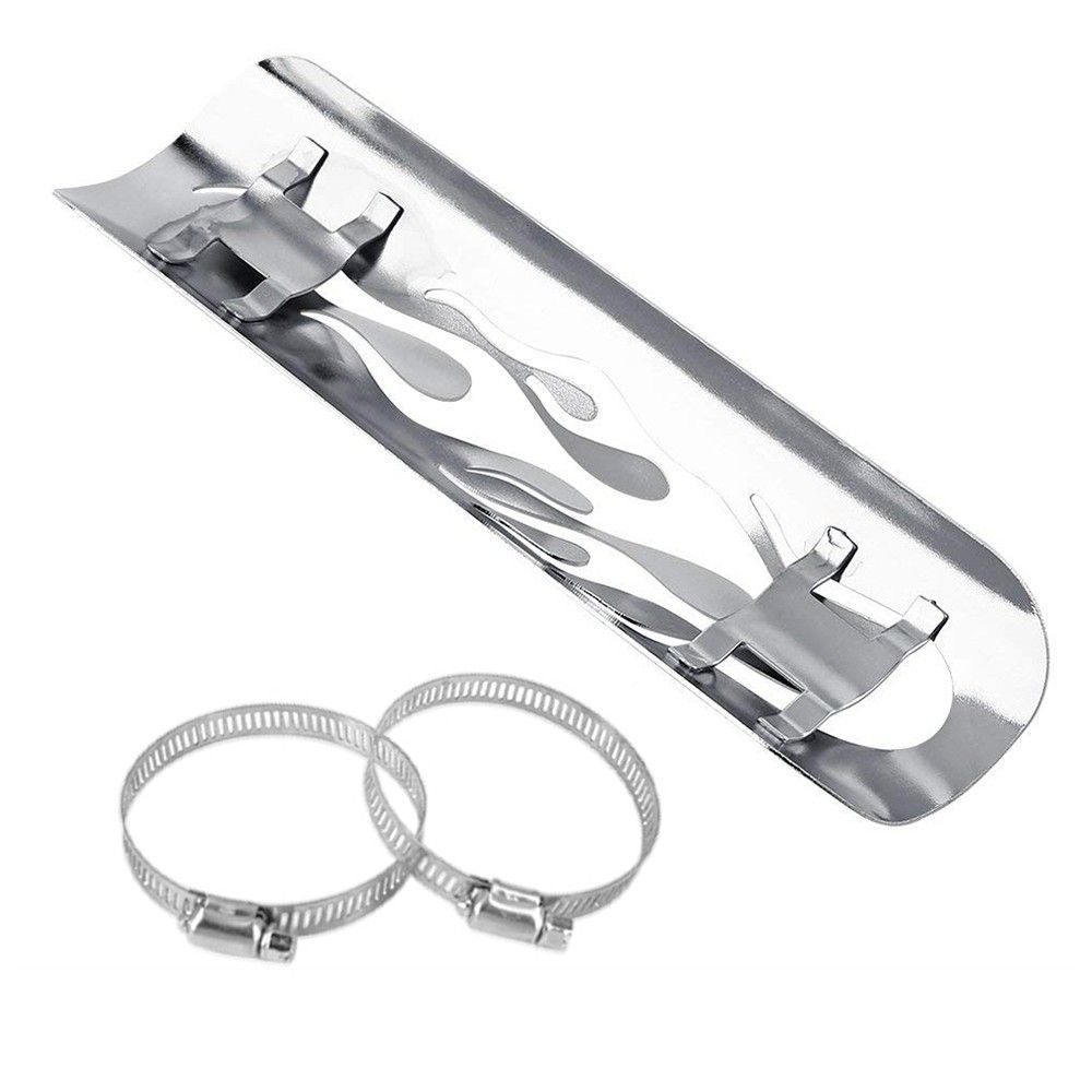 Motorcycle Exhaust Muffler Pipe Heat Shield Cover Guard For
