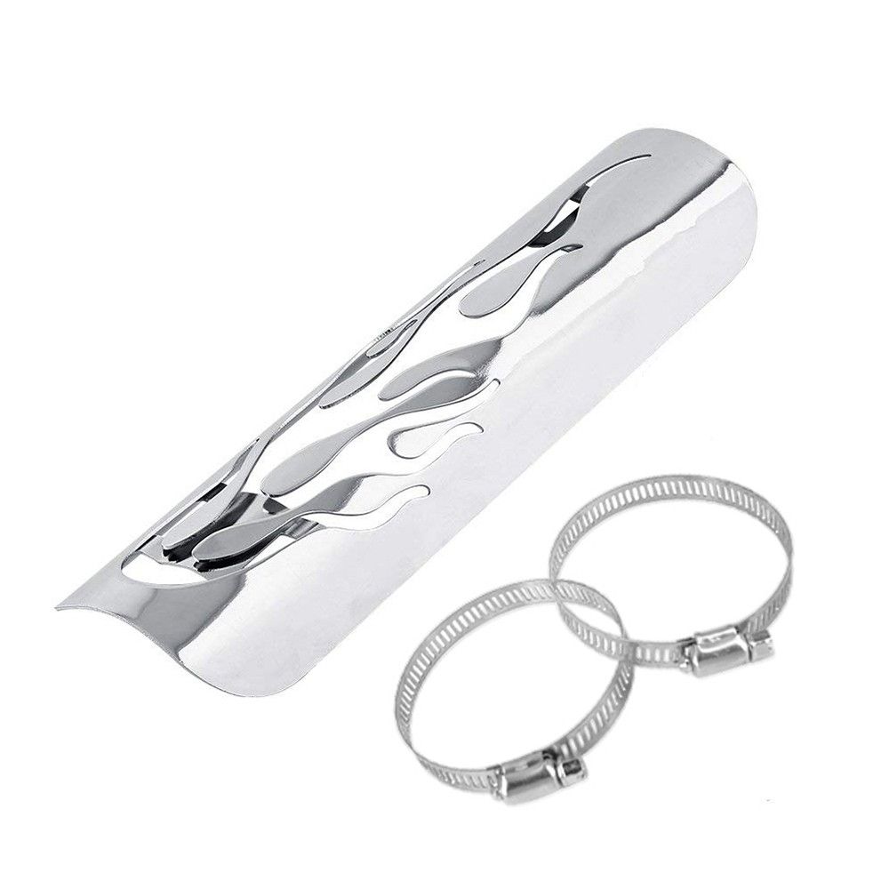 Motorcycle Exhaust Muffler Pipe Heat Shield Cover Guard For