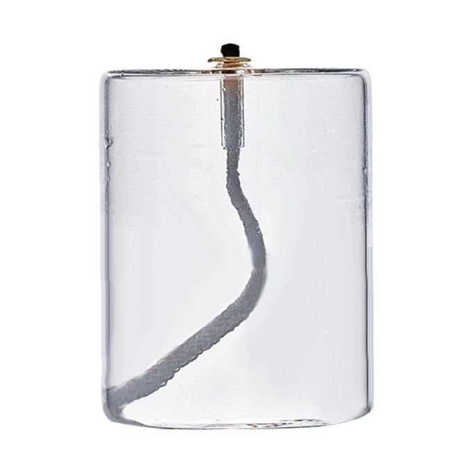 Glass Pillar Candle Holder Taper Candle Stand