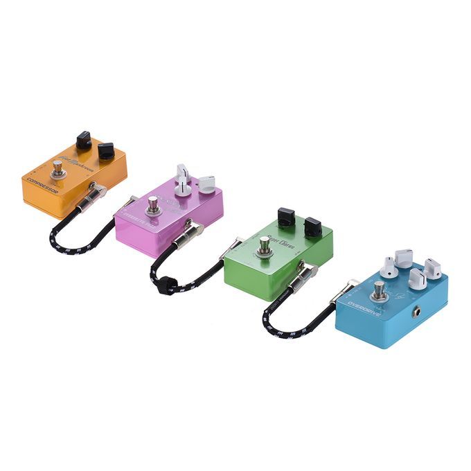 Ammoon 3-Pack Guitar Effect Pedal Instrument Patch Cable