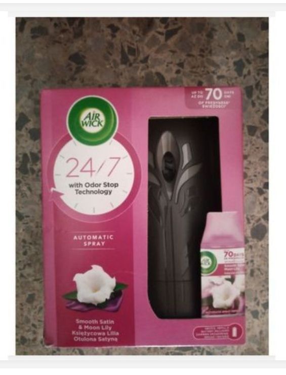 Air Wick 24/7 Automatic Air Freshener Spray- Smooth Satin