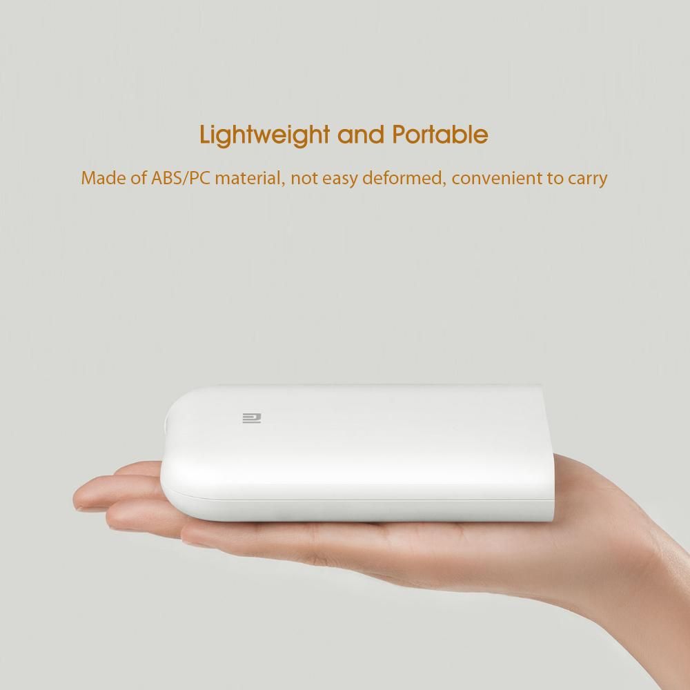 Xiaomi Zink Portable Photo Pocket Printer AR Printer 400dpi With DIY Share 500mAh Mini Picture Printer