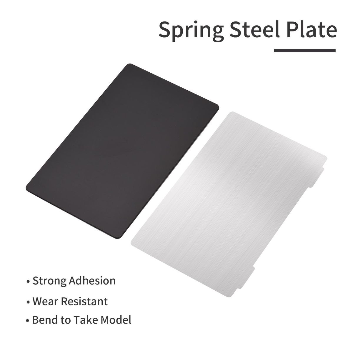 135*80mm Removal Spring Steel Flexible Build Plate Sheet Compatible with 3D Printer Anycubic Photon/Photon S Print Bed & Magnetic Sticker with Adhesive Backing & 5pcs FEP Film 200x140mm 0.1mm Thickeness Easy Removal Support L