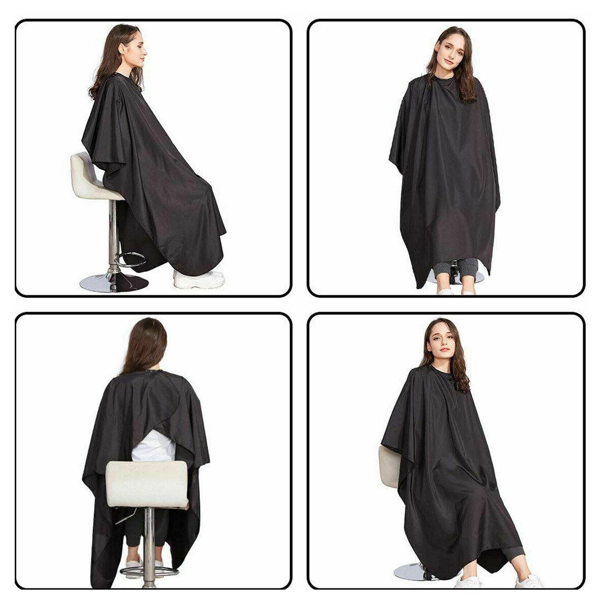 140x90cm Adult Hairdressing Cape Cover Hair Barber Salon Gown Barber Cloth Apron