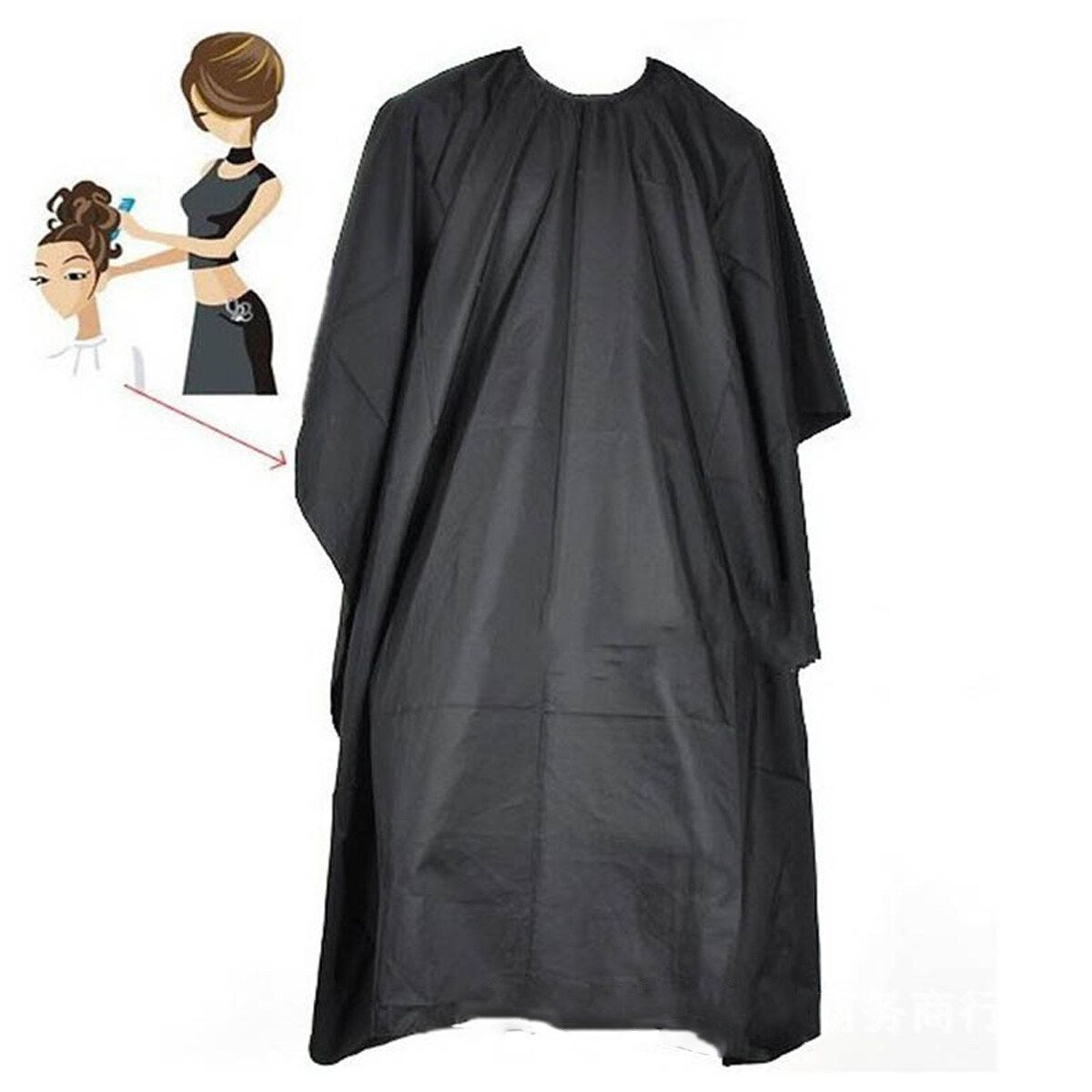 140x90cm Adult Hairdressing Cape Cover Hair Barber Salon Gown Barber Cloth Apron