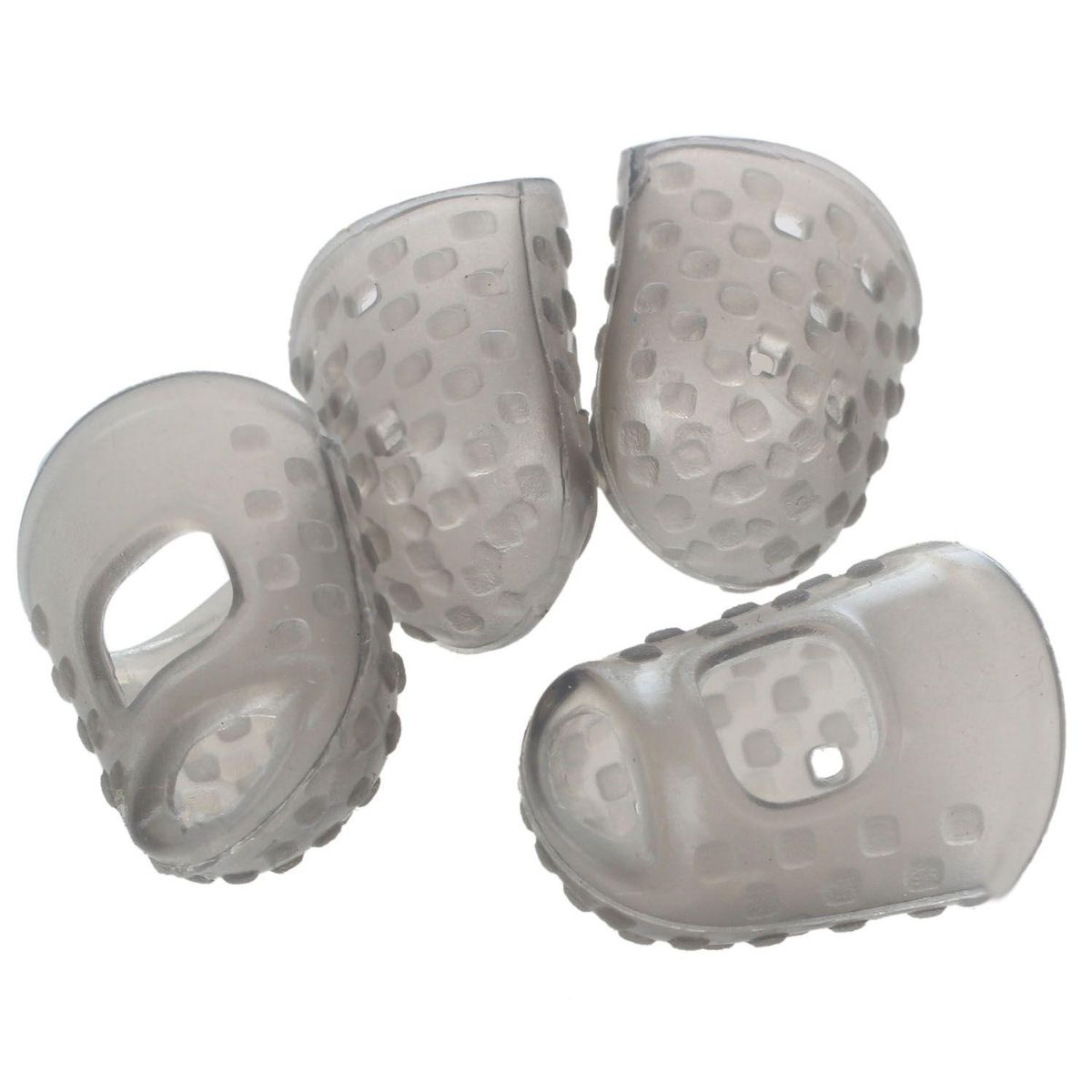 4pcs New Soft Silicone Guitar Thumb Finger Picks Protector