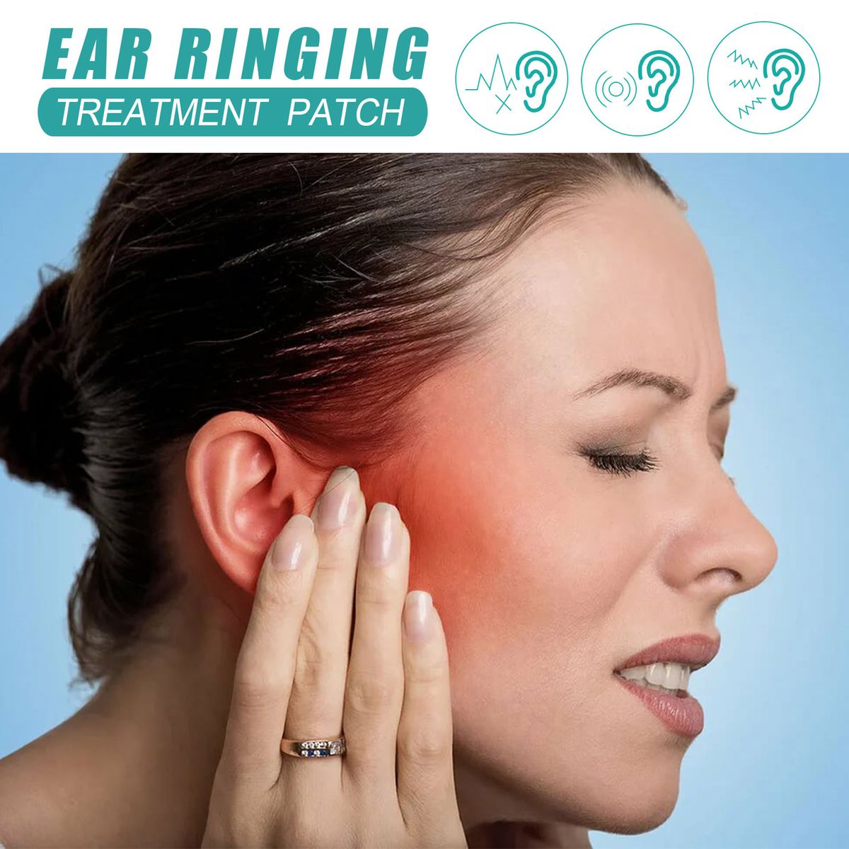 12Pcs Ear Ringing Treatment Patches Herbal Formula