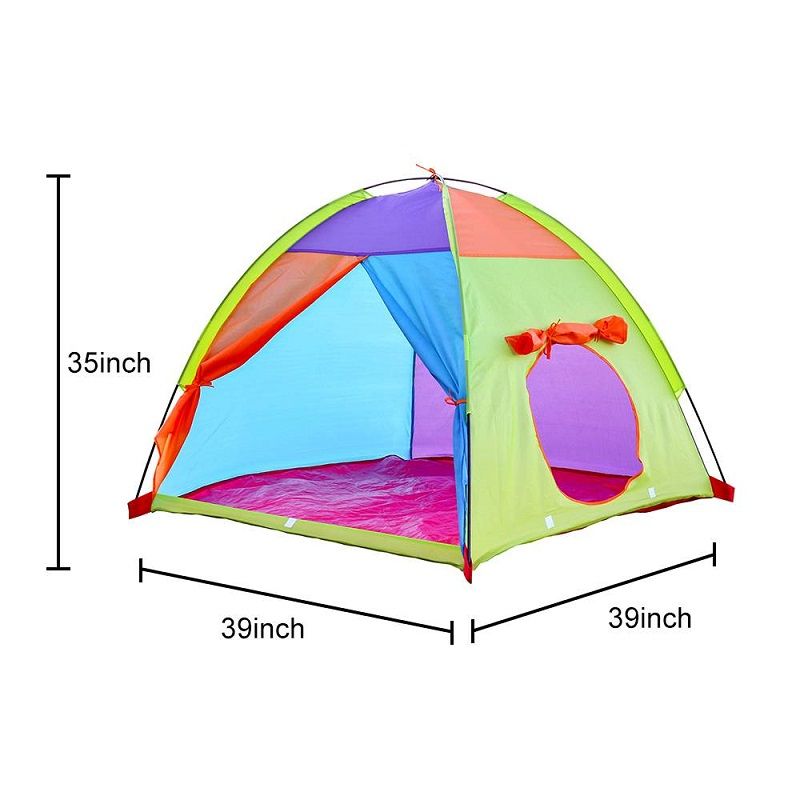 Kids Play Tent Playhouse Camping Tent  Multicolor
