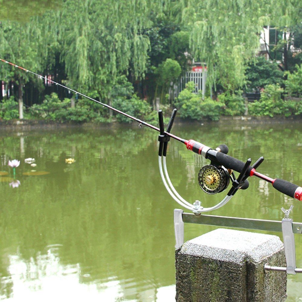 Fishing Support Rod Holder Bracket Fishing Tackle Tool 360