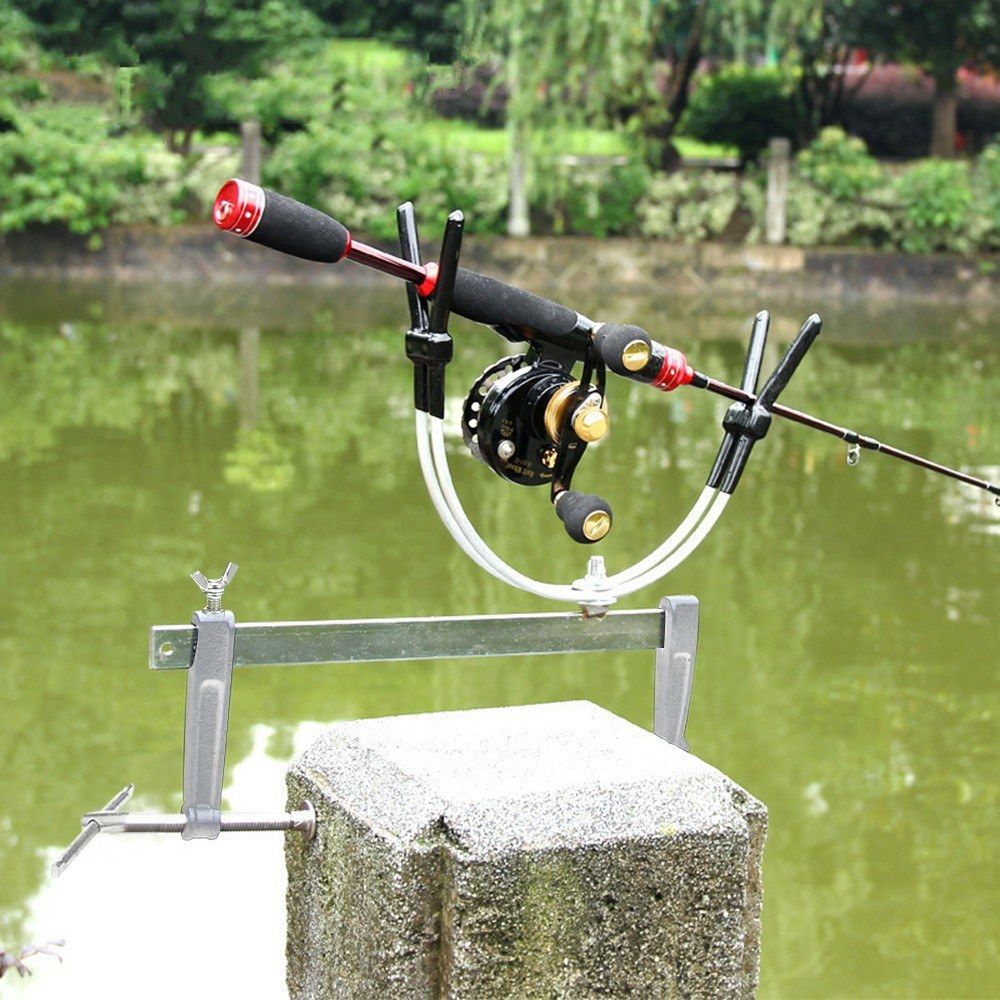 Fishing Support Rod Holder Bracket Fishing Tackle Tool 360