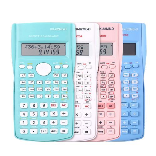 Engineering Scientific Calculator, Suitable For School And Business Study Accessoires Supplies Calculator Scientific Citizen Blue