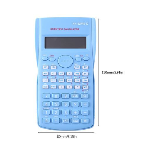 Engineering Scientific Calculator, Suitable For School And Business Study Accessoires Supplies Calculator Scientific Citizen Blue
