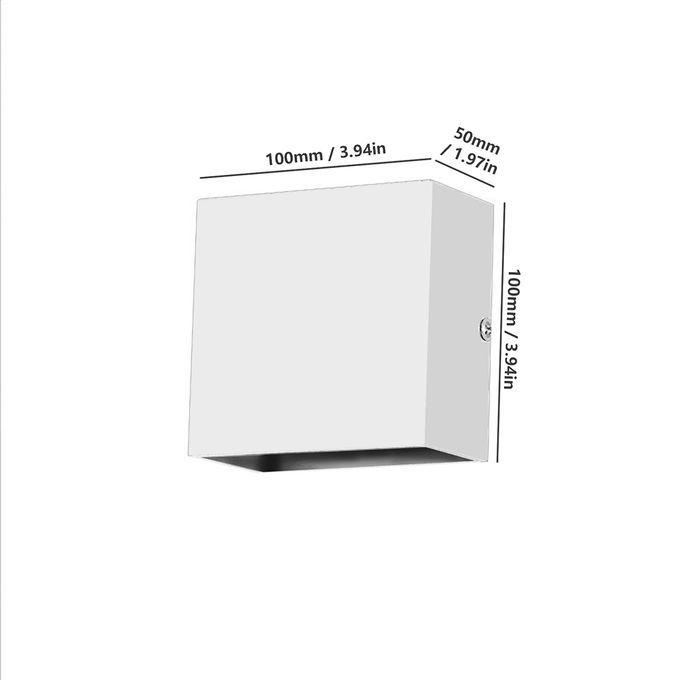 LED Wall Lamp Modern Hallway Wall Lights 6W 3000K Up Down