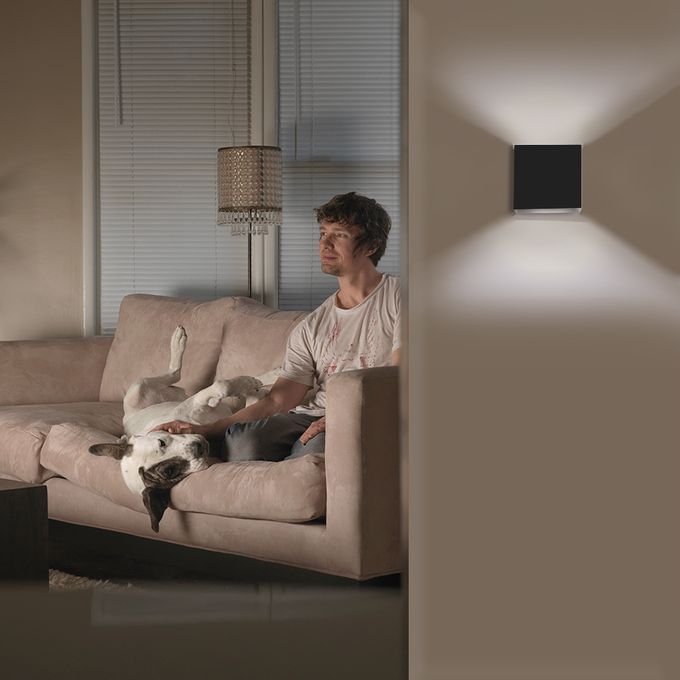 LED Wall Lamp Modern Hallway Wall Lights 6W 3000K Up Down
