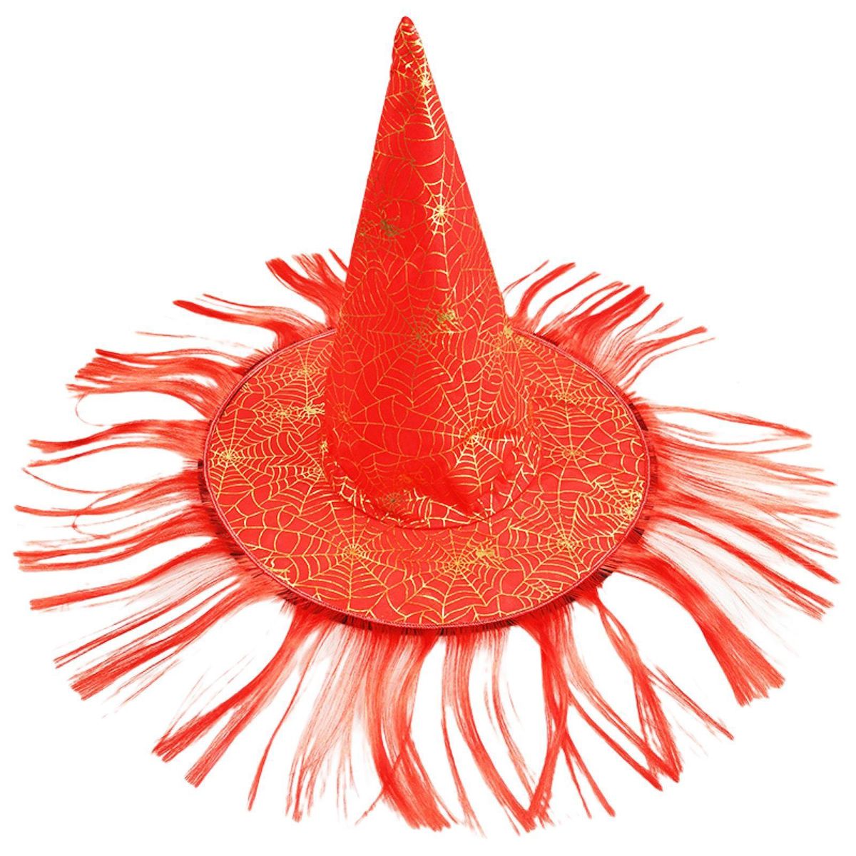 Halloween Hat Halloween Witch Hat Men Women Headgear Red