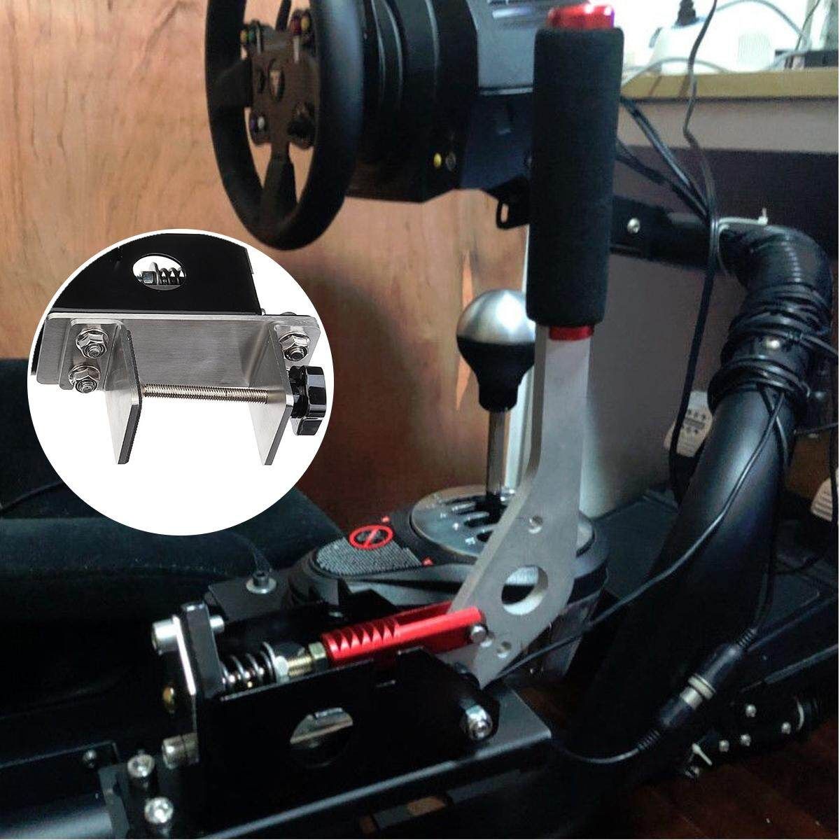 USB Handbrake SIM W/Clamp For Racing Games Black G25/27/29 T500 FANATECOSW DIRT RALLY Black