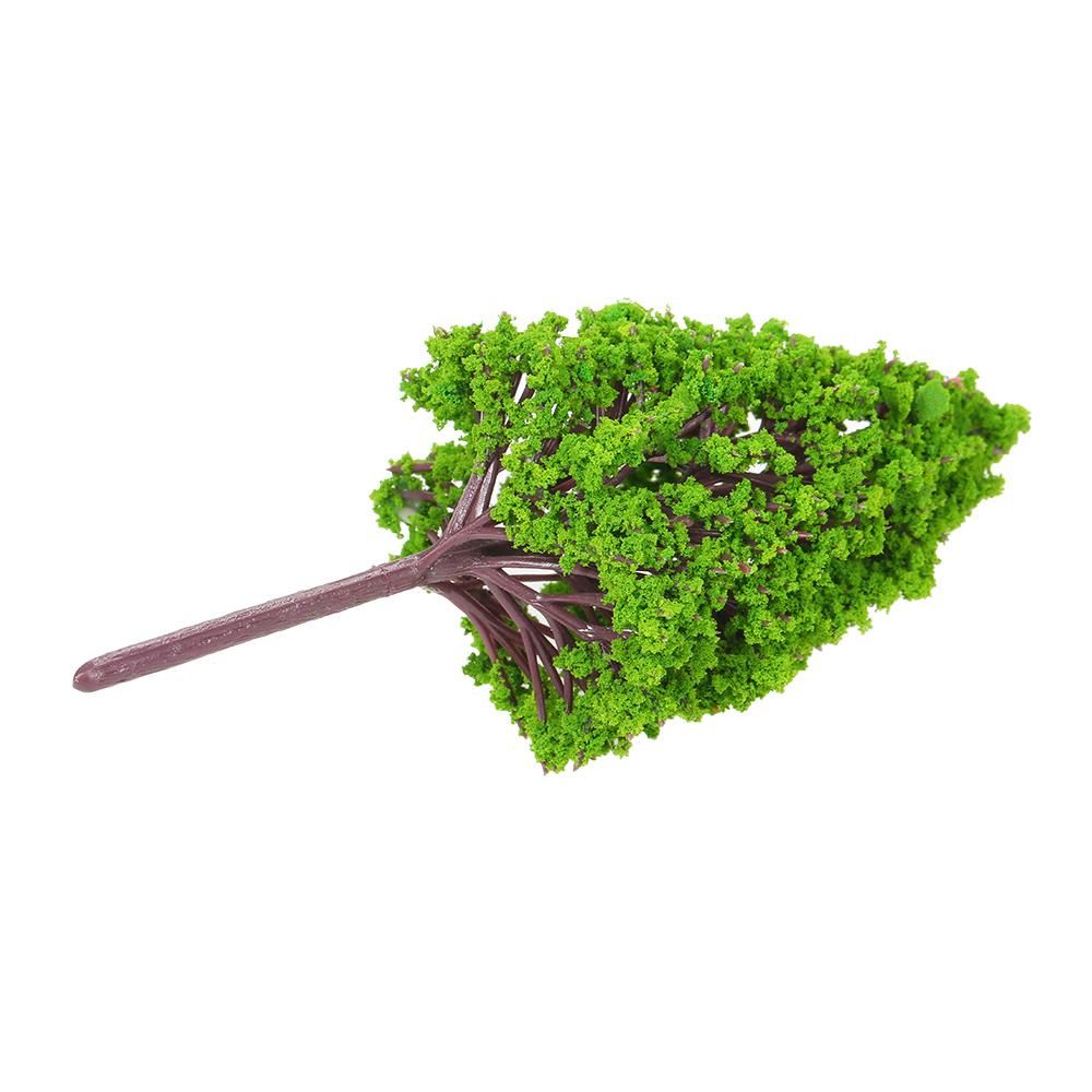 12PCS Plastic Model Trees Architectural Models for Railroad Layout Garden Landscape Scenery Style 1