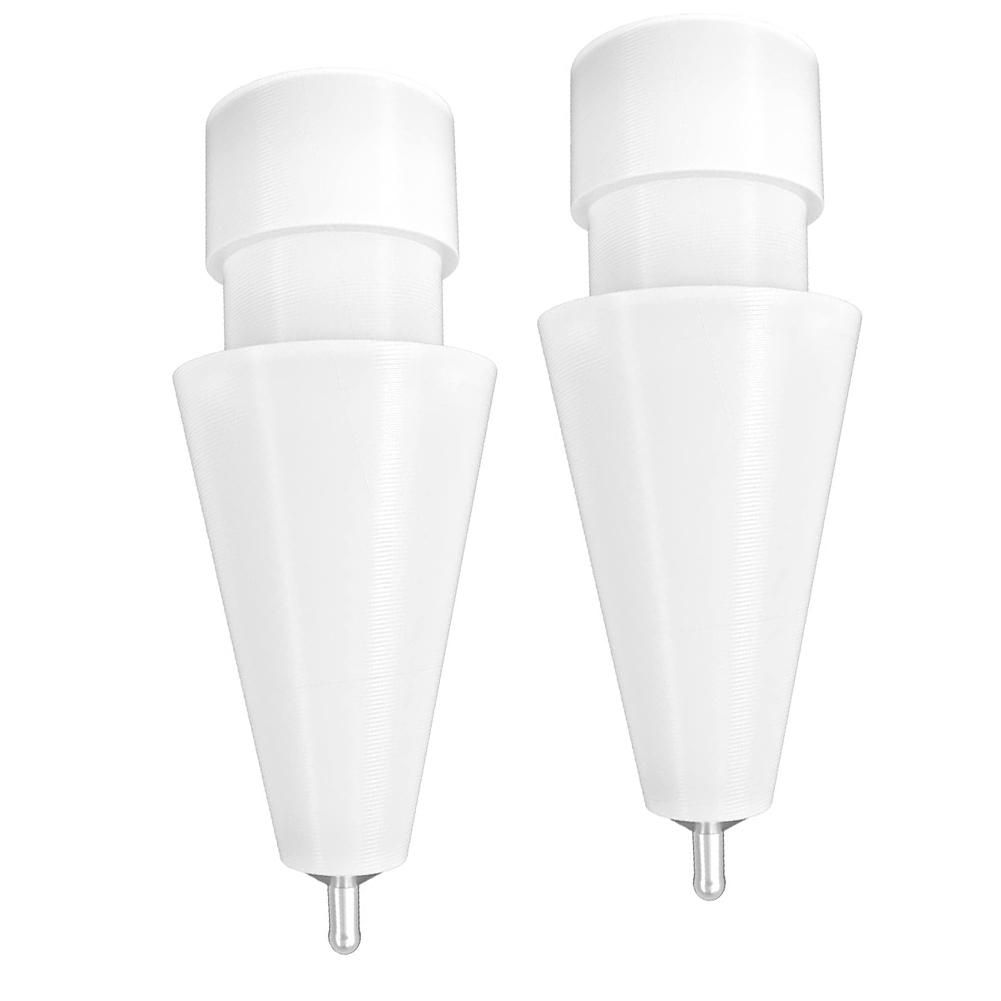 2 Pack Pencil Tips for Apple Pencil 1St Gen and 2Nd Gen/ iPad Pro Pencil,1mm No Wear Out Fine Point Precise Control Nibs