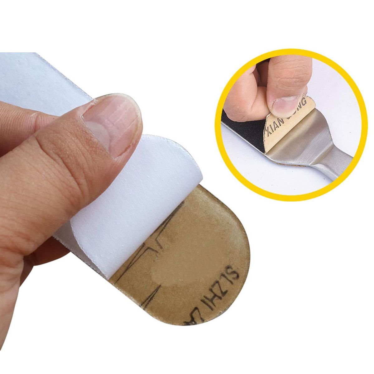 10pcs Sandpapers Coarse Fine Sandpapers Replacement For Stainless Steel Foot Rasp File Hard Skin Callous Remover Foot Care Tool