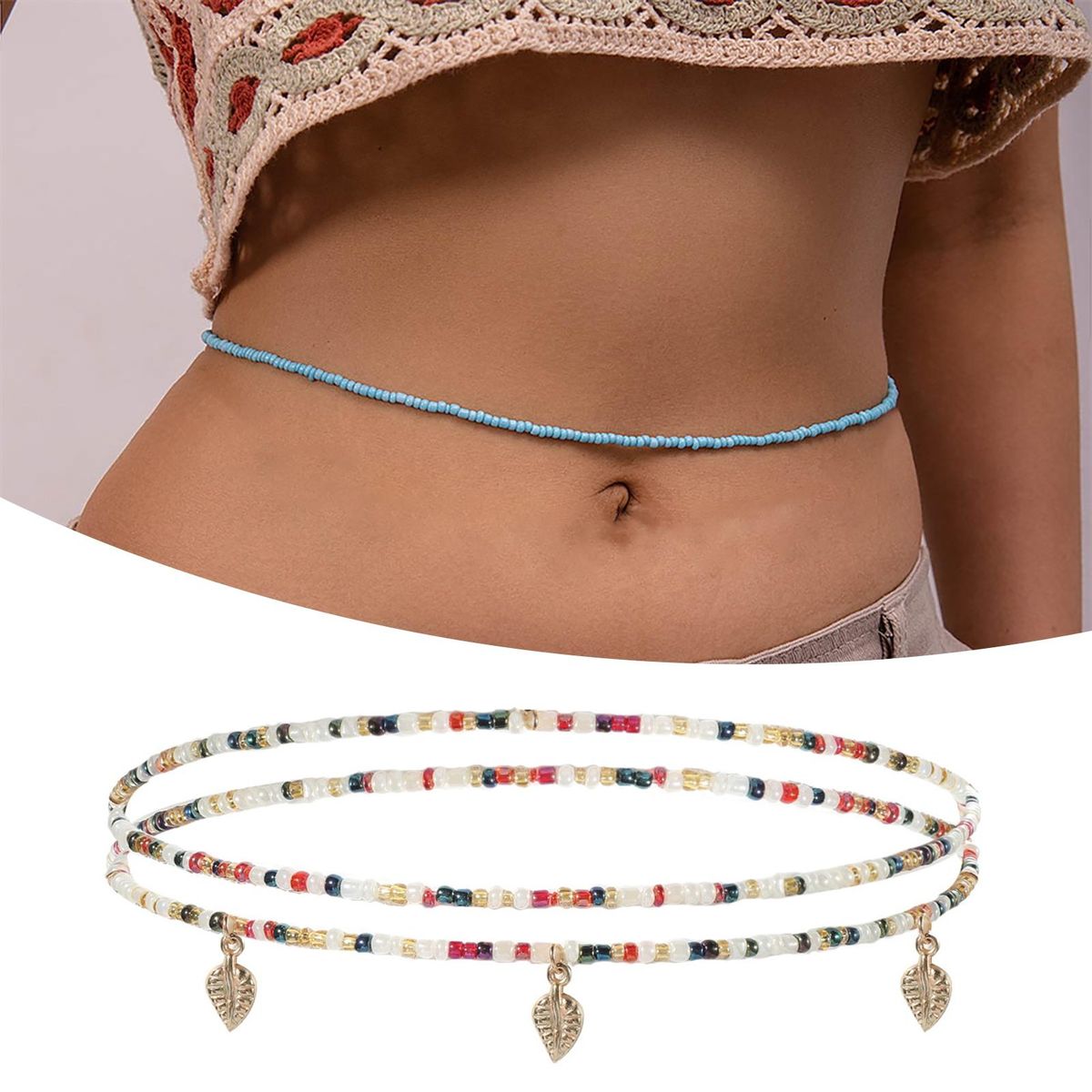 Body Chain Bohemian Layered Waist Chain F