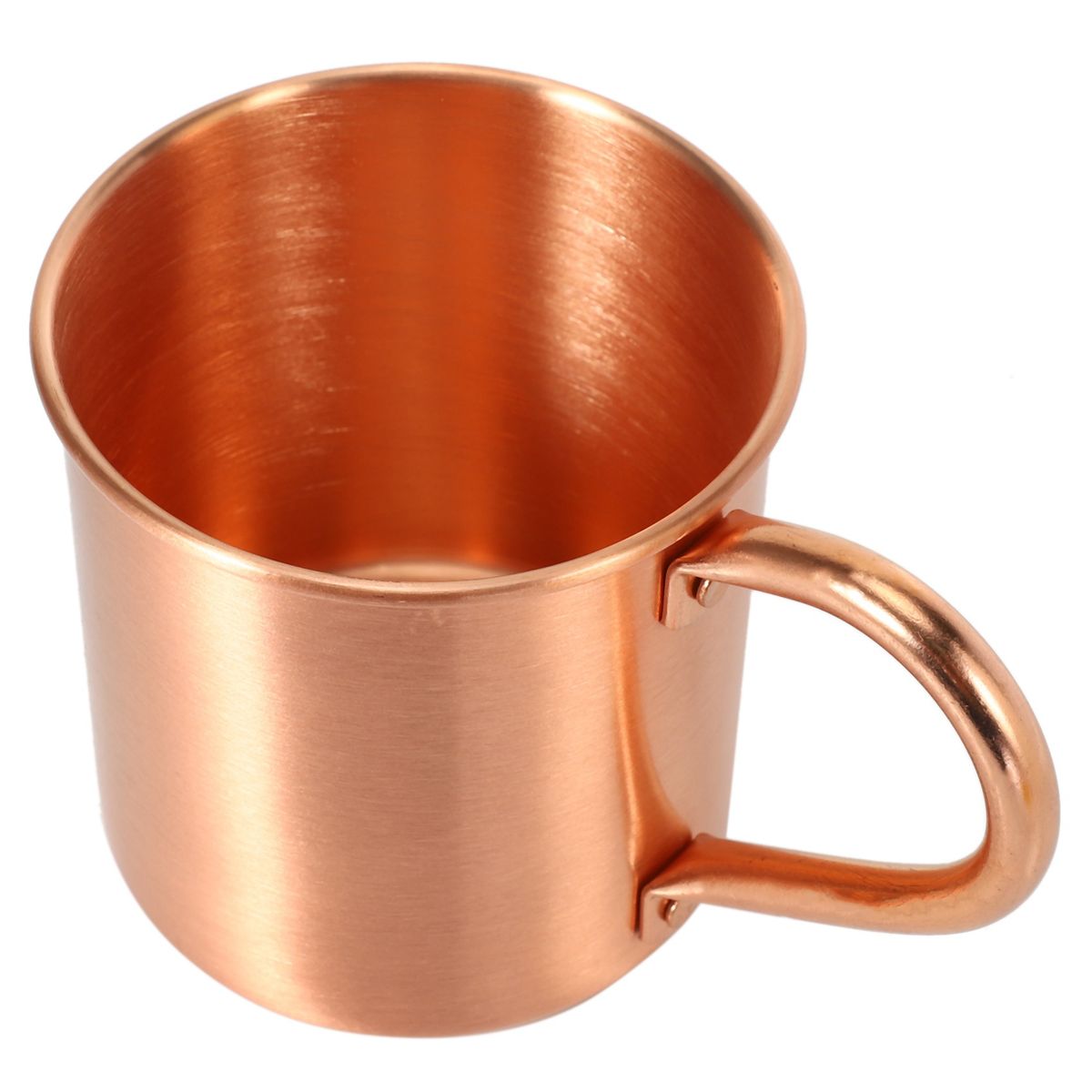 Pure Copper Moscow Mule Mug Solid Smooth Without Inside