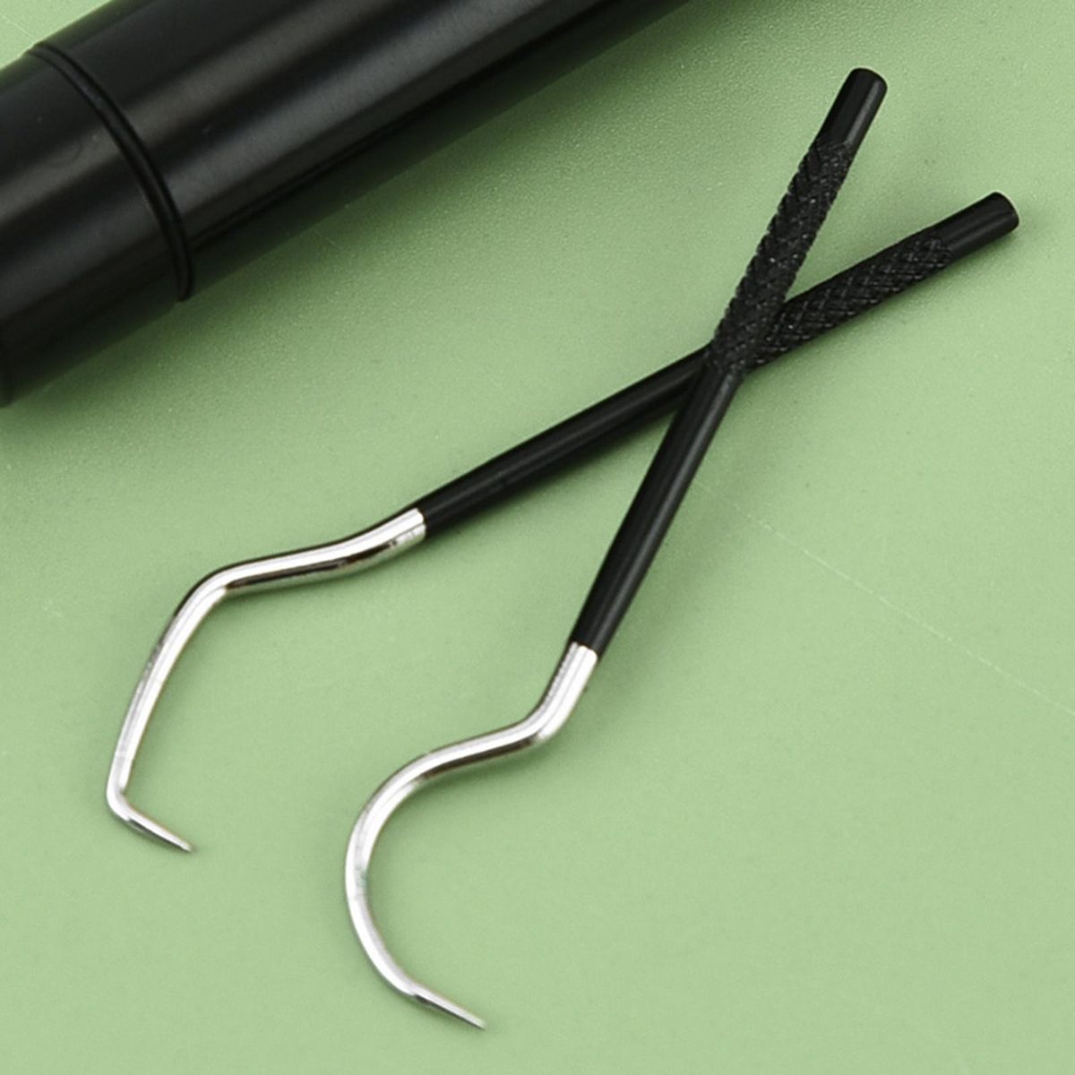 5Pcs Stainless Steel Toothpick  Cleaner Tools Reusable For