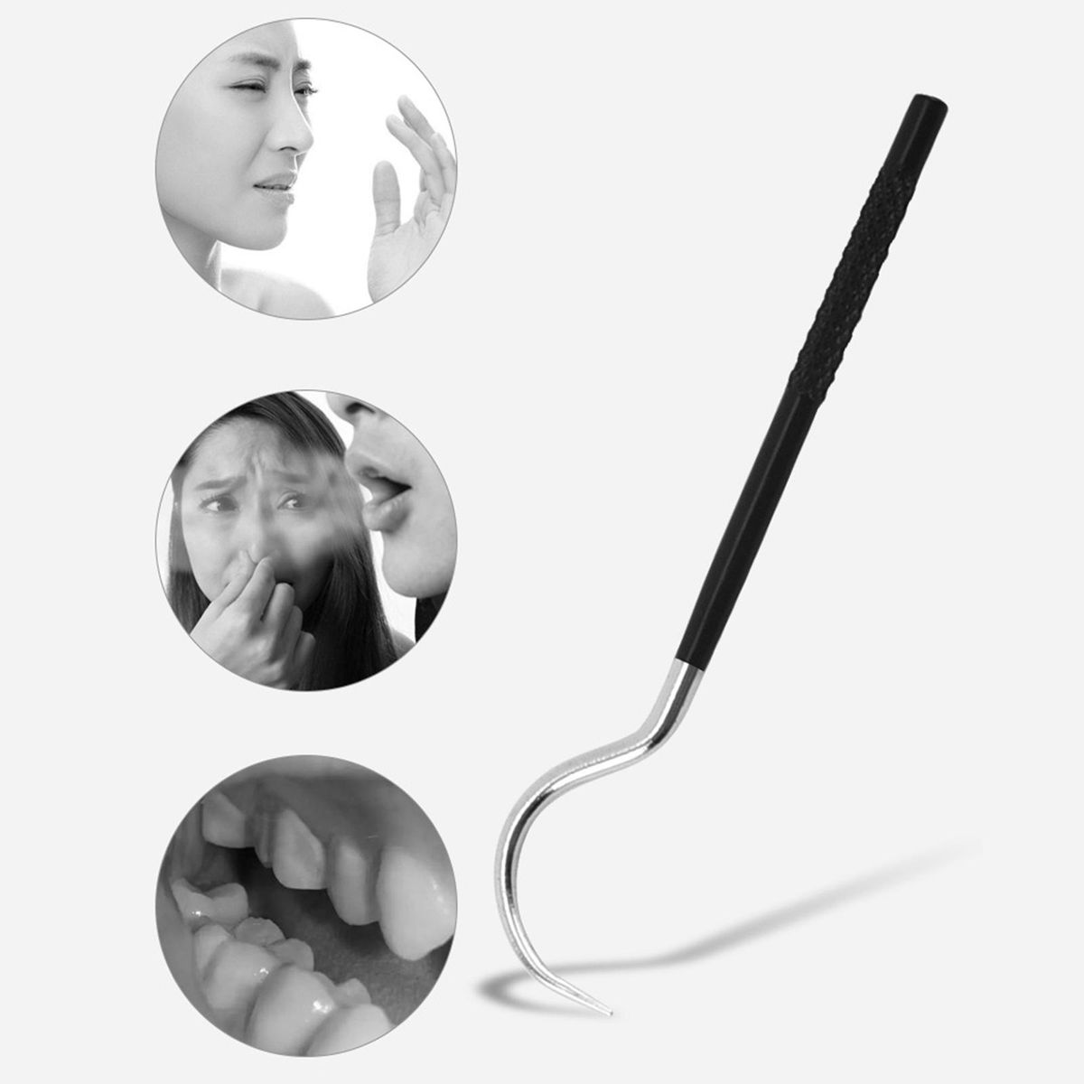 5Pcs Stainless Steel Toothpick  Cleaner Tools Reusable For