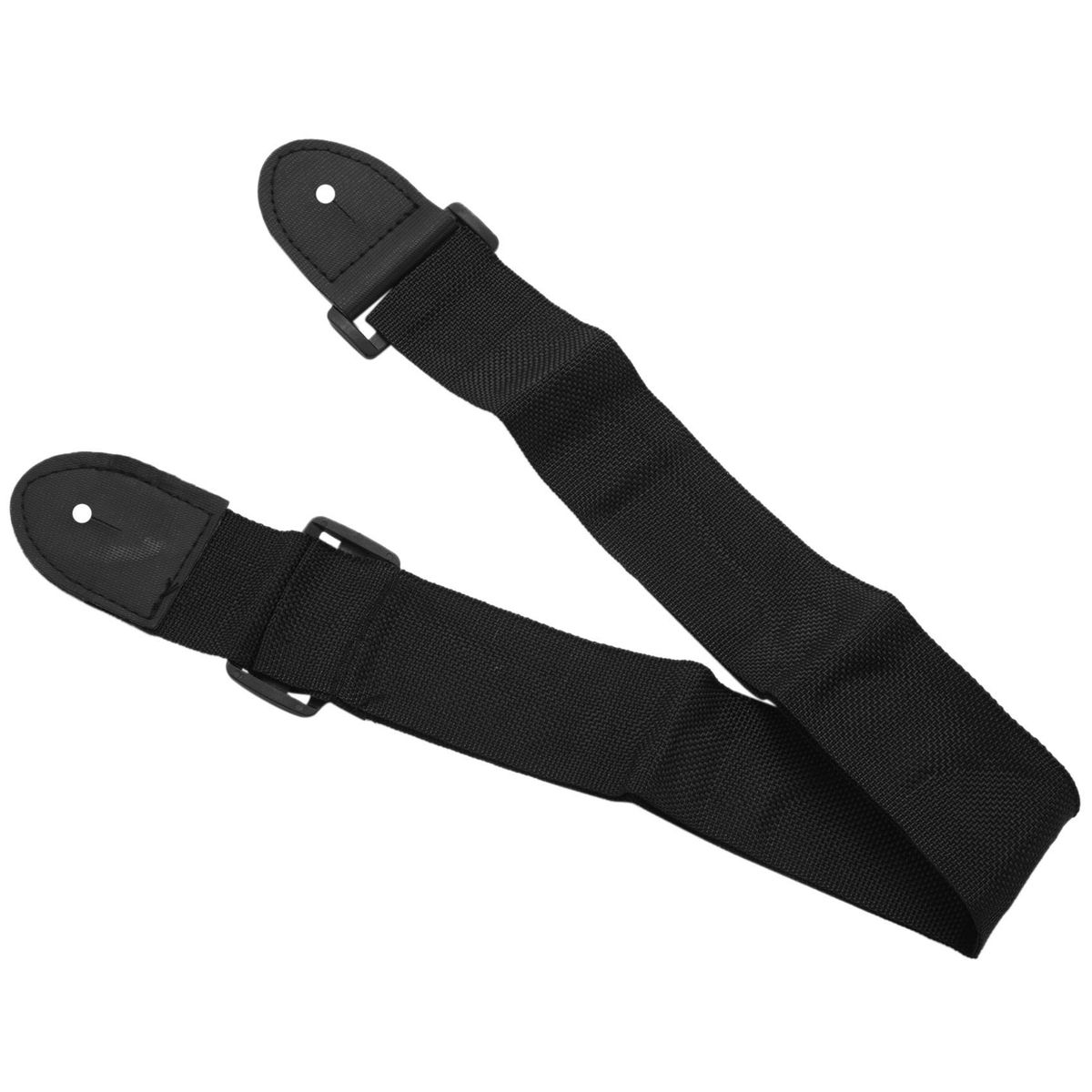 Guitar strap Guitar picks Acoustic ukulele Guitar black Strap Belt Adjustable Nylon Ends For Guitars