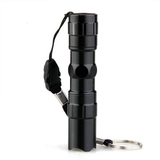 Waterproof 3W LED 200LM Super Bright Mini Flashlight Lamp Torch Camping Fishing