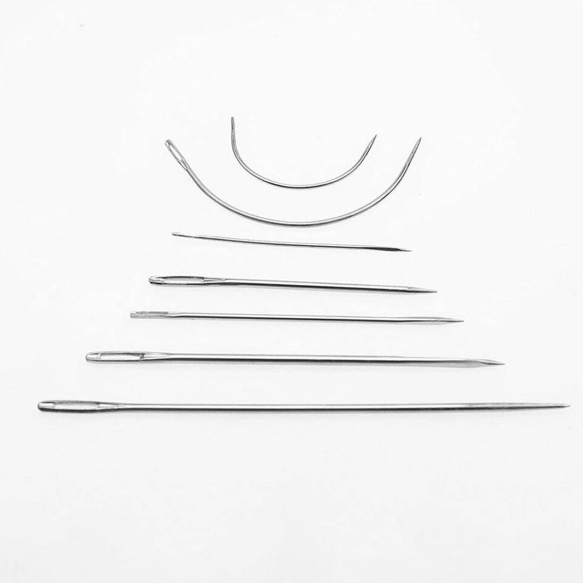12Pcs Leather Craft Tools Kit Sewing Needles Waxed Thread