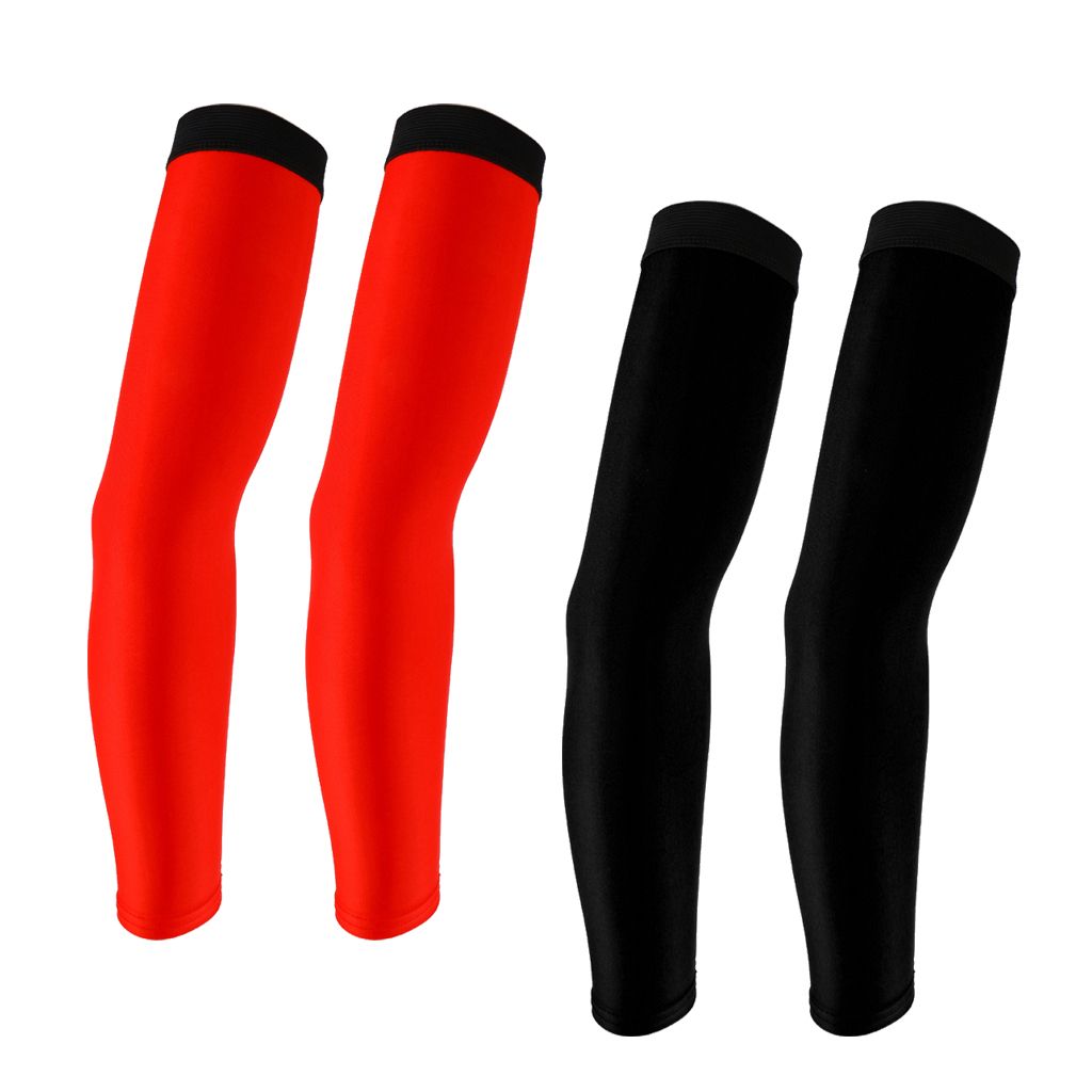 2 Pairs Arm Sleeves  Protection Basketball Golf Athletic