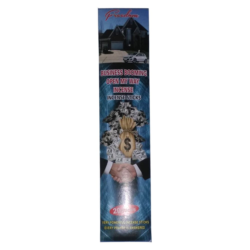 Business Booming Open My Way Incense Sticks - 20 Sticks