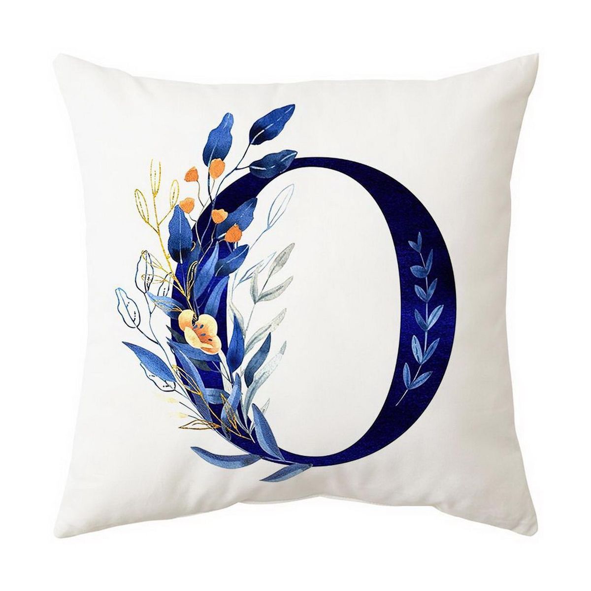 Cushion Cover Flower Letter Pillow Case Valentines Day Decor