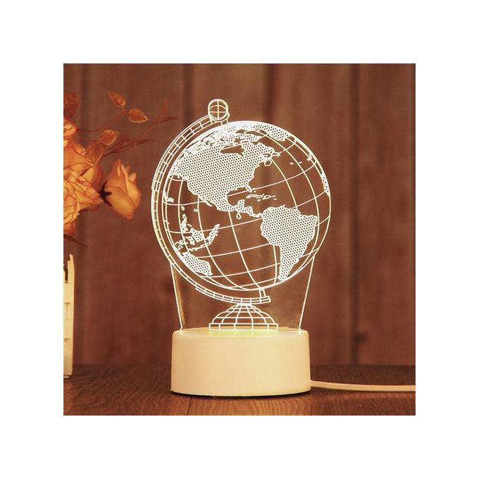 COLOUR CHANGING DECORATIVE LED World Earth LIGHT