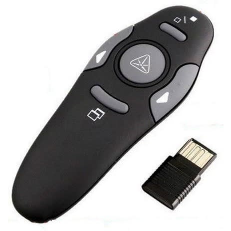 Wireless Presenter With Red Laser Pointers-remote Control For Power Point
