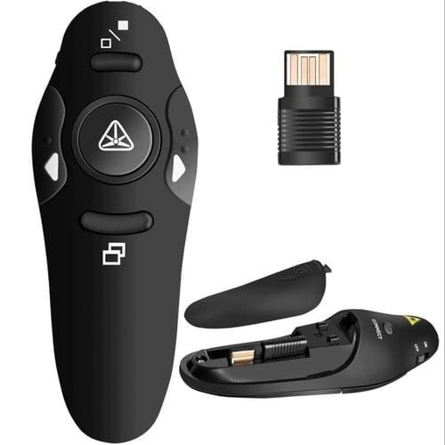 Wireless Presenter With Red Laser Pointers-remote Control For Power Point