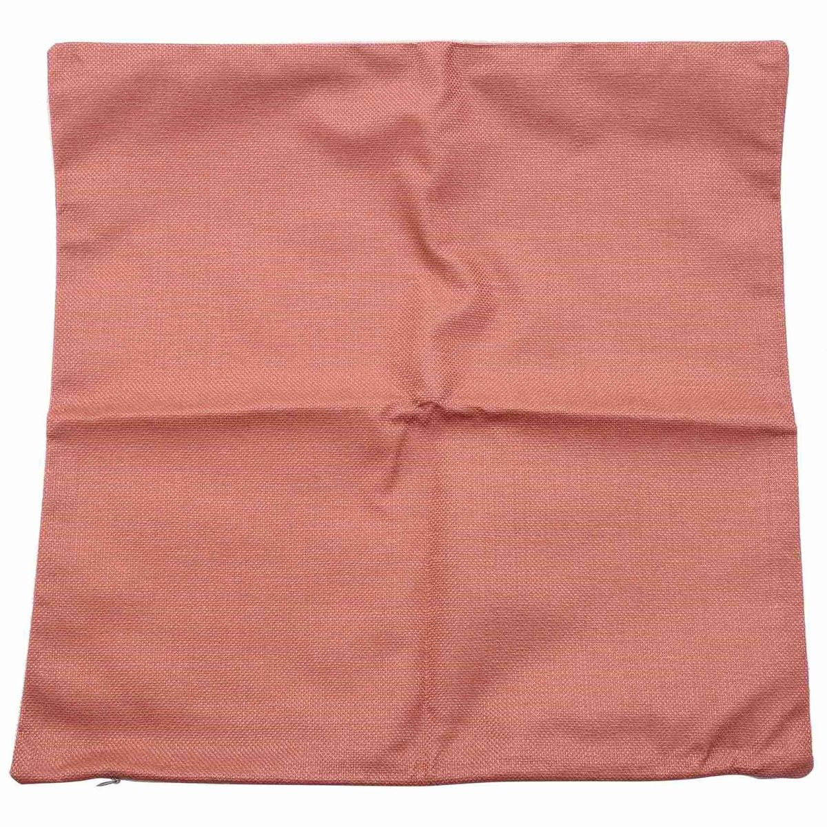 Pack Of 4 Linen + Pu Decorative Throw Pillow Covers Set 18 X