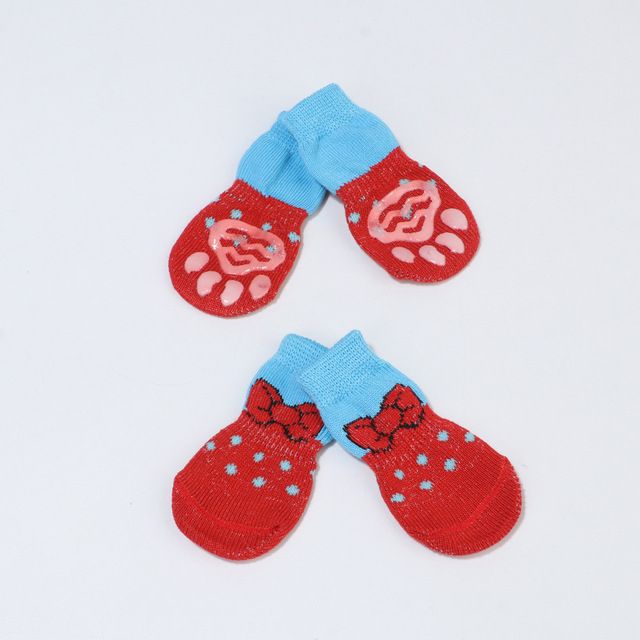Dog Socks Anti-Slip Knitted Shoes