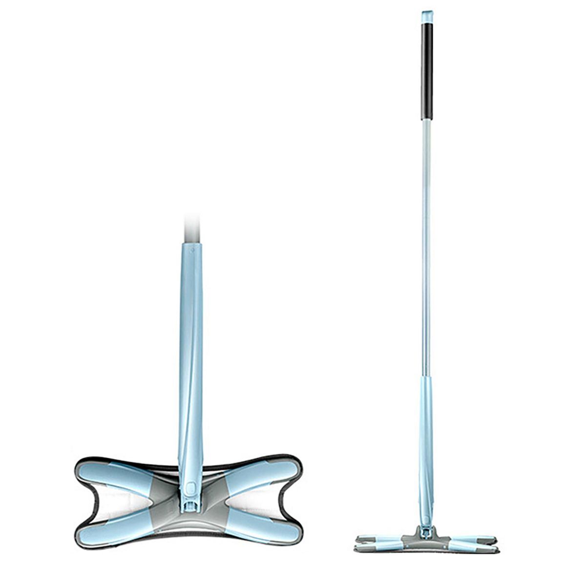 Microfiber Mop for Hardwood Flat Mop Household Mop 1 Mop Pad Tile Floor Cleaning Mop for Home Kitchen Wood Ceramic Floor