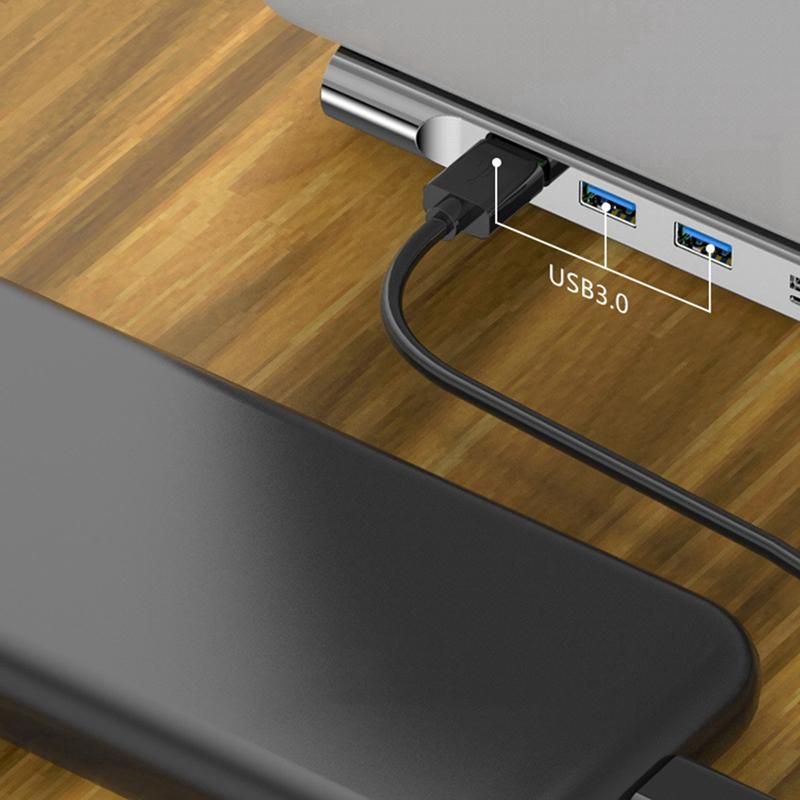 USB C Hub Adapter 10-In-1 USB C Hub 4K HDMI 3 USB 3.0 Ports 60W PD Charging Docking Station SD TF Slots for Laptop